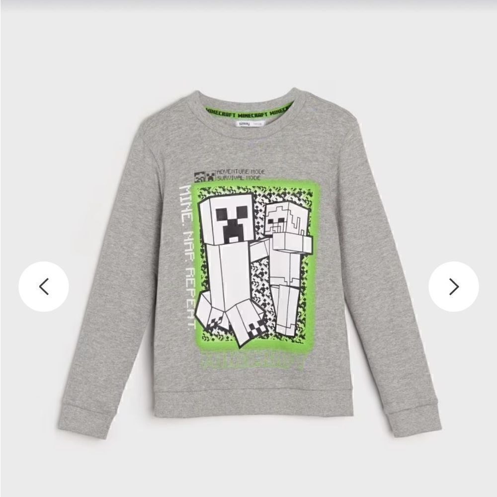 Boys Minecraft sweatshirt